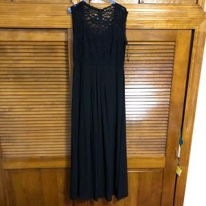 Long black dress